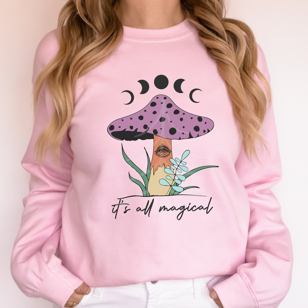 IT'S ALL MAGICAL MUSHROOM (DTF/SUBLIMATION TRANSFER)