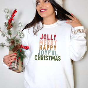 JOLLY MERRY HAPPY (DTF/SUBLIMATION TRANSFER)
