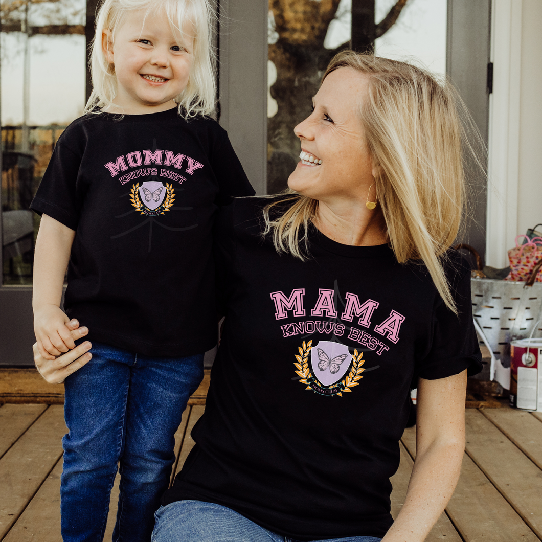 MAMA Knows Best (DTF/SUBLIMATION TRANSFER)