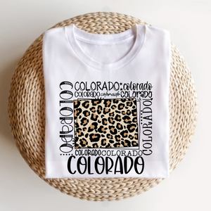 Leopard State Typography (DTF/SUBLIMATION TRANSFER)