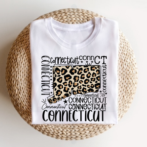 Leopard State Typography (DTF/SUBLIMATION TRANSFER)