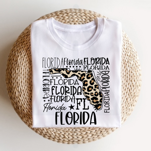 Leopard State Typography (DTF/SUBLIMATION TRANSFER)