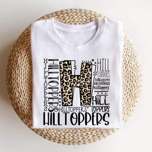 Leopard Mascot Typography (DTF/SUBLIMATION TRANSFER)