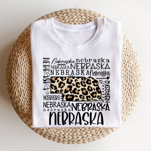 Leopard State Typography (DTF/SUBLIMATION TRANSFER)