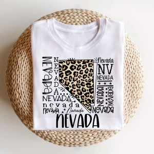 Leopard State Typography (DTF/SUBLIMATION TRANSFER)