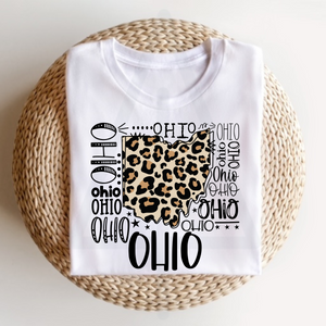 Leopard State Typography (DTF/SUBLIMATION TRANSFER)