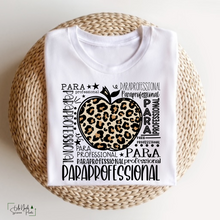Load image into Gallery viewer, Leopard Occupations Typography (DTF/SUBLIMATION TRANSFER)
