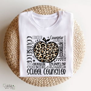 Leopard Occupations Typography (DTF/SUBLIMATION TRANSFER)