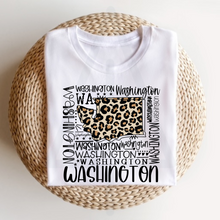 Load image into Gallery viewer, Leopard State Typography (DTF/SUBLIMATION TRANSFER)
