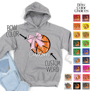 Bow Glitter Basketball *UNSP EXCLUSIVE*