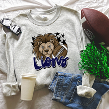 Load image into Gallery viewer, Lions Football Mascot (DTF/SUBLIMATION TRANSFER)
