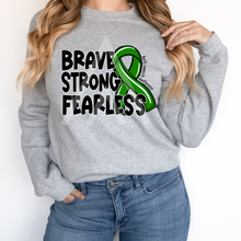 Load image into Gallery viewer, Brave Strong Fearless Ribbon
