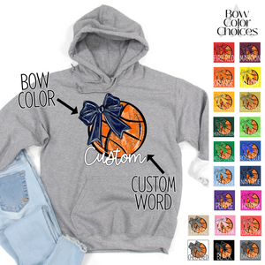 Bow Glitter Basketball *UNSP EXCLUSIVE*