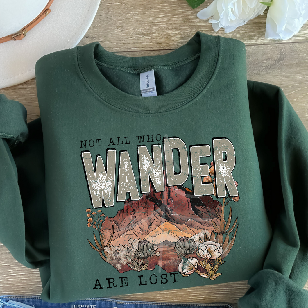 NOT ALL WHO WANDER (DTF/SUBLIMATION TRANSFER)