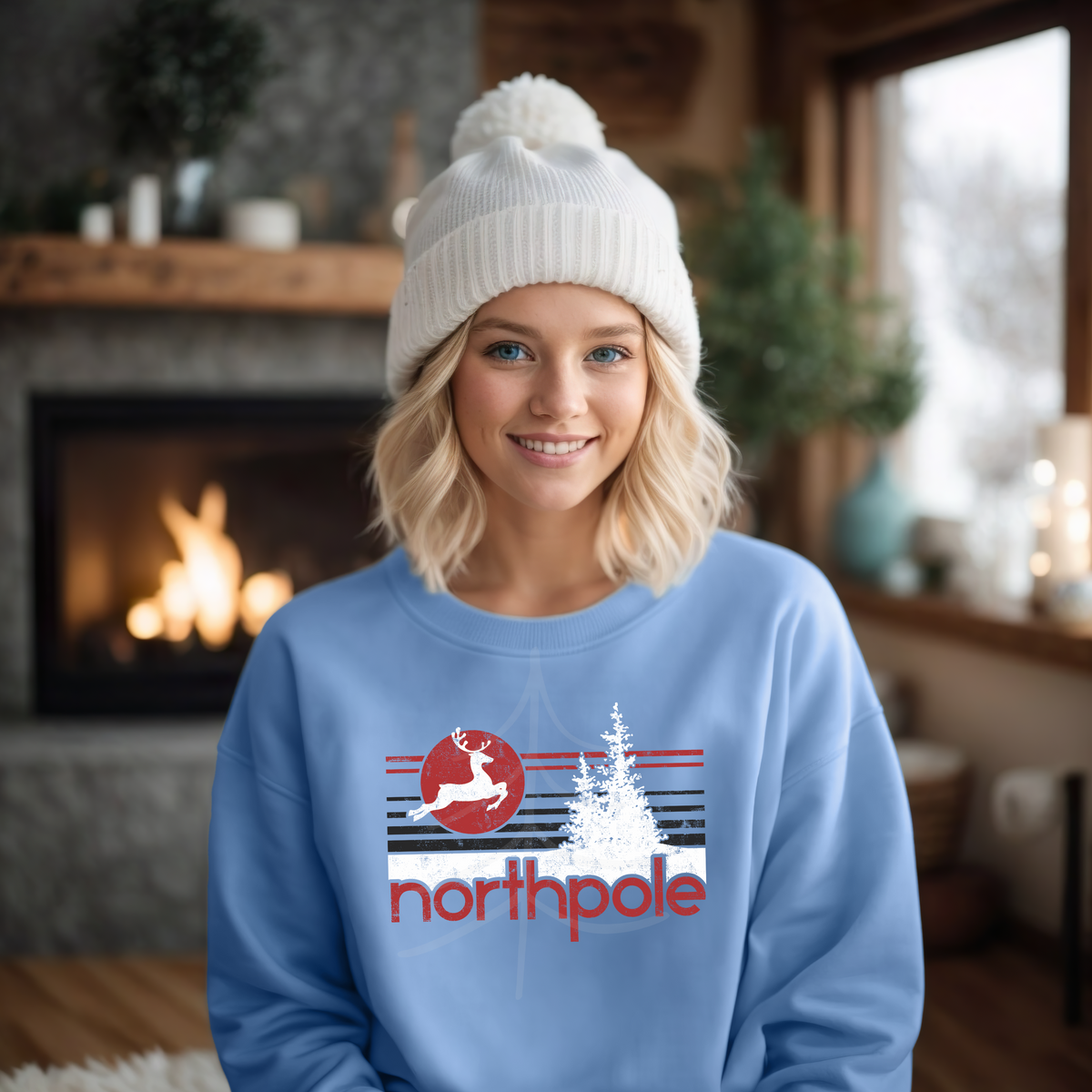 North Pole Stripes – Up North Screen Prints