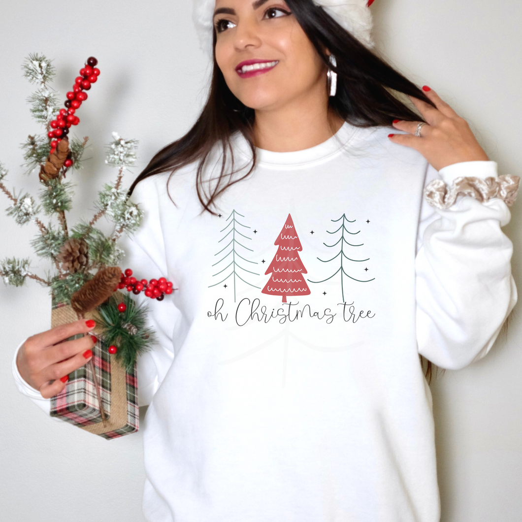 OH CHRISTMAS TREE SIMPLE (DTF/SUBLIMATION TRANSFER)