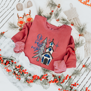 OH HOLY NIGHT CHURCH (DTF/SUBLIMATION TRANSFER)
