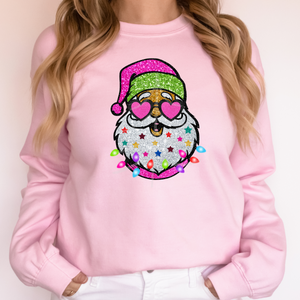 SANTA WITH SUNGLASSES (DTF/SUBLIMATION TRANSFER)