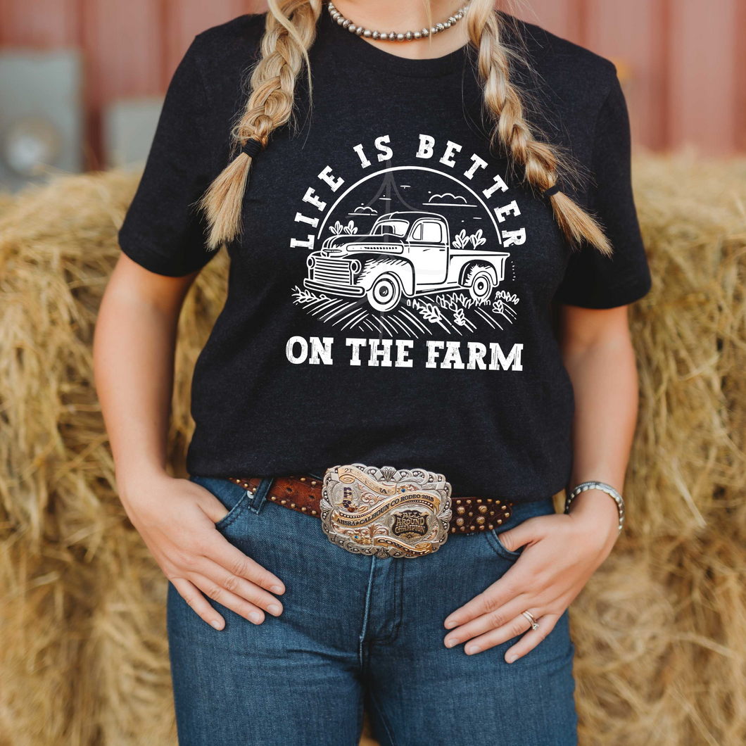 SIMPLE LIFE IS BETTER ON THE FARM (DTF/SUBLIMATION TRANSFER)