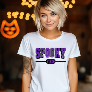 SPOOKY VIBES PURPLE (DTF/SUBLIMATION TRANSFER)