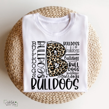Load image into Gallery viewer, Leopard Mascot Typography (DTF/SUBLIMATION TRANSFER)
