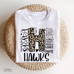 Leopard Mascot Typography (DTF/SUBLIMATION TRANSFER)