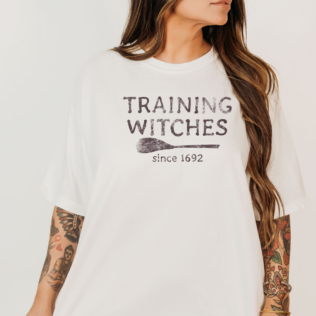 TRAINING WITCHES SINCE 1692  (DTF/SUBLIMATION TRANSFER)