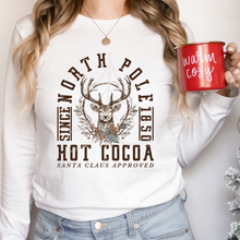Load image into Gallery viewer, VINTAGE NORTH POLE HOT COCOA (DTF/SUBLIMATION TRANSFER)
