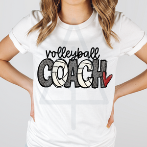 Coach With Heart (DTF/SUBLIMATION TRANSFER)