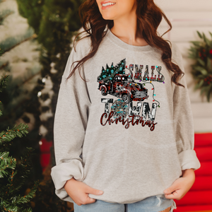 Western Small Town Christmas (DTF/SUBLIMATION TRANSFER)