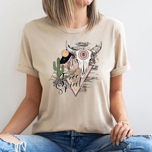 FREE SPIRIT SKULL (DTF/SUBLIMATION TRANSFER)