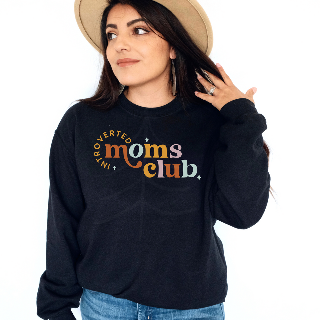 INTROVERTED MOMS CLUB (DTF/SUBLIMATION TRANSFER)
