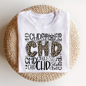 Leopard Typography CHD (DTF/SUBLIMATION TRANSFER)