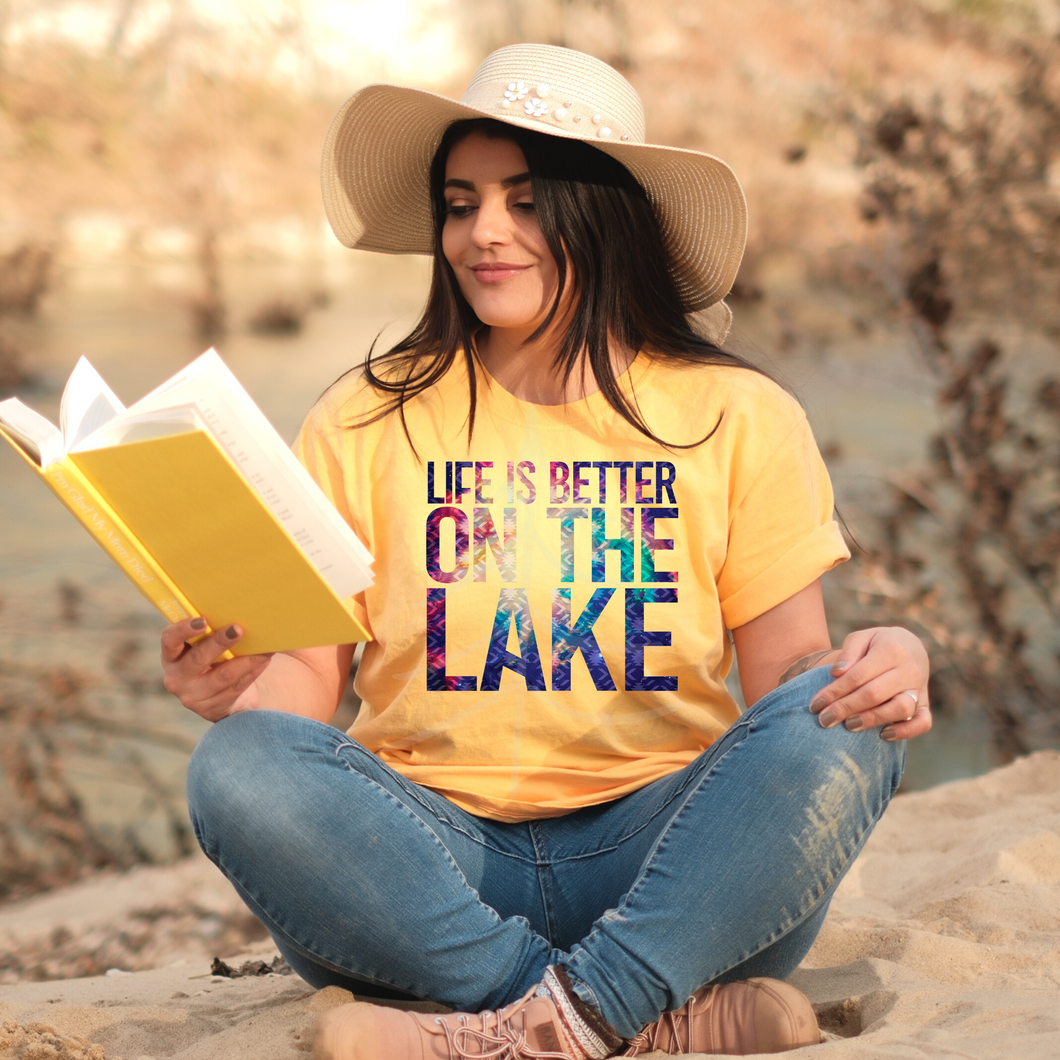 LIFE IS BETTER ON THE LAKE (DTF/SUBLIMATION TRANSFER)