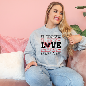 Love Stacked  (DTF/SUBLIMATION TRANSFER)