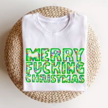 Load image into Gallery viewer, Merry F*ing Christmas (DTF/SUBLIMATION TRANSFER)
