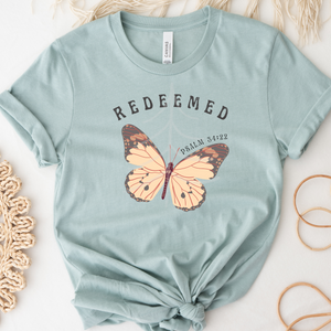REDEEMED (BUTTERFLY) (DTF/SUBLIMATION TRANSFER)