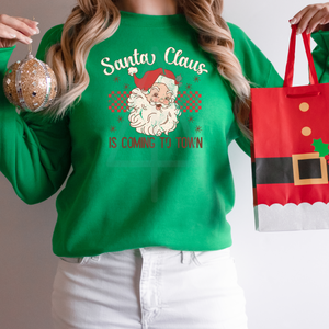 Santa Claus Is Coming To Town (DTF/SUBLIMATION TRANSFER)
