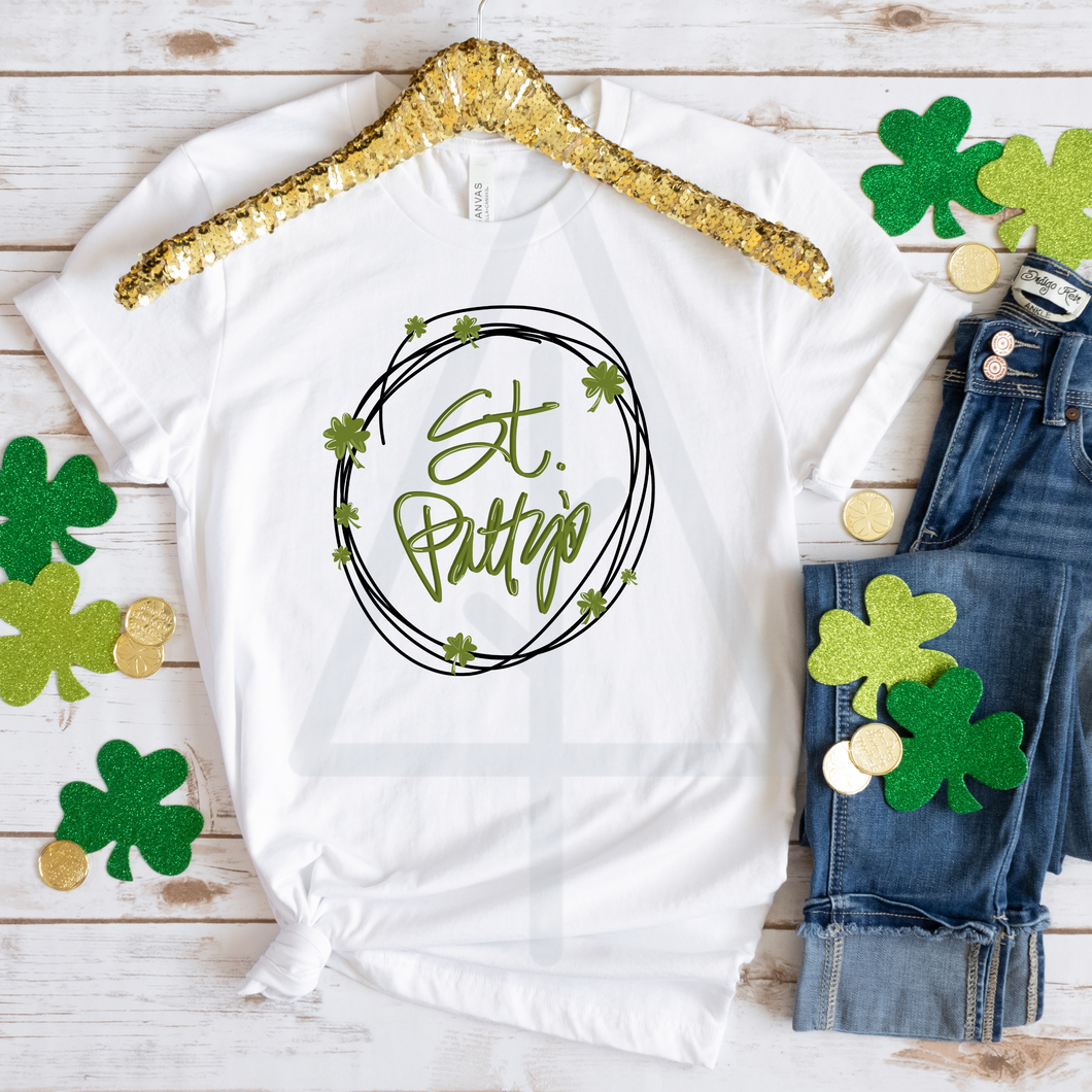 St. Patty's Circles (DTF/SUBLIMATION TRANSFER)