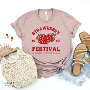 Strawberry Festival (DTF/SUBLIMATION TRANSFER)