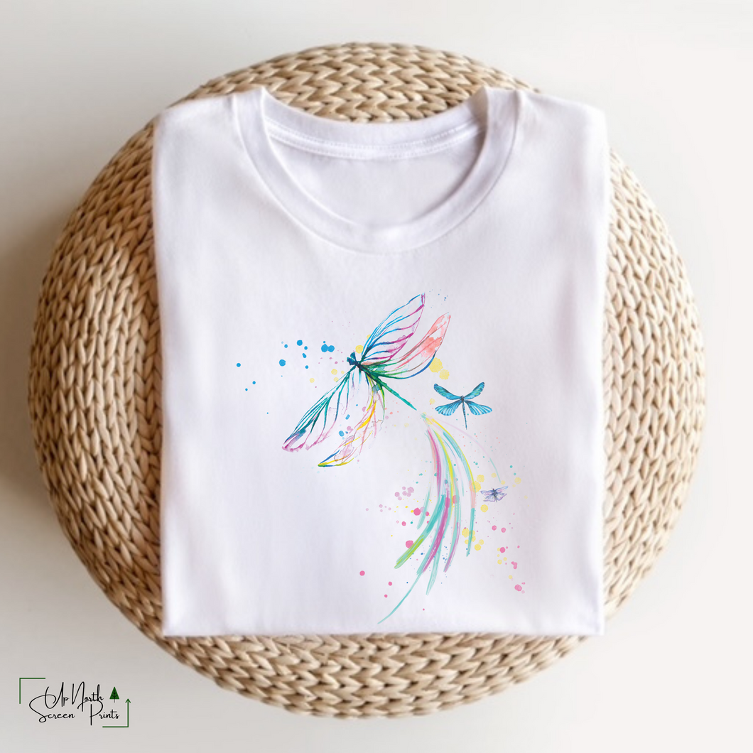 Watercolor Dragonfly (DTF/SUBLIMATION TRANSFER)